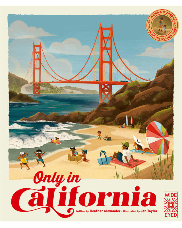 Kid's "Only in California" Hardcover Picture Book by Heather Alexander